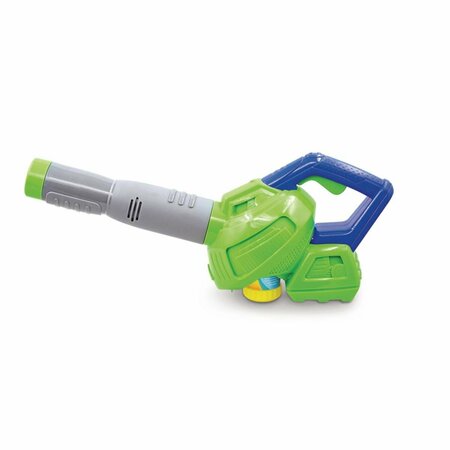 MOVIMIENTO Toy Bubble Leaf Plastic Blower - Green Blue & Gray MO2514511